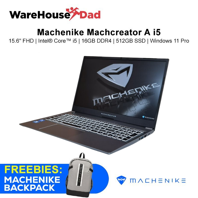 MACHENIKE Machcreator A Intel Core i5 Windows 11 Pro 15.6 Inch Laptop ...