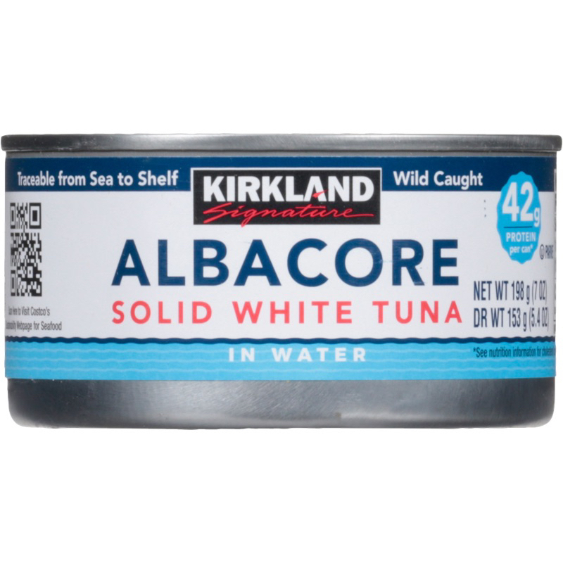 Kirkland Albacore Solid White Tuna in Water 153g Shopee Philippines