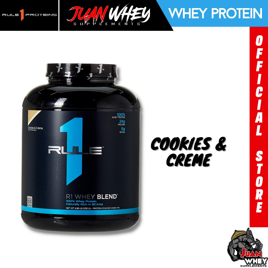 Rule 1 Whey Protein Blend Powder (1LB/2LBS) Shopee Philippines