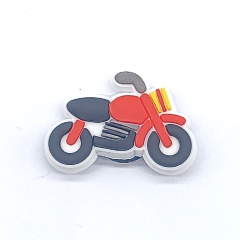 Jibbitz crocs charms Shoe •Shoe Accessories Motorcycle Series DIY