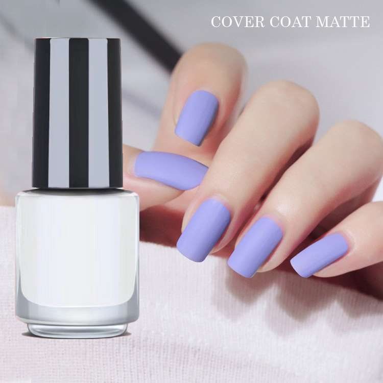 Nail polish matte finish top coat nails coating manicure and pedicure