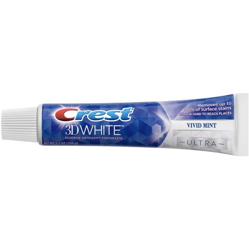 Crest 3D White Ultra Whitening Toothpaste, Vivid Mint, 158g | Shopee ...