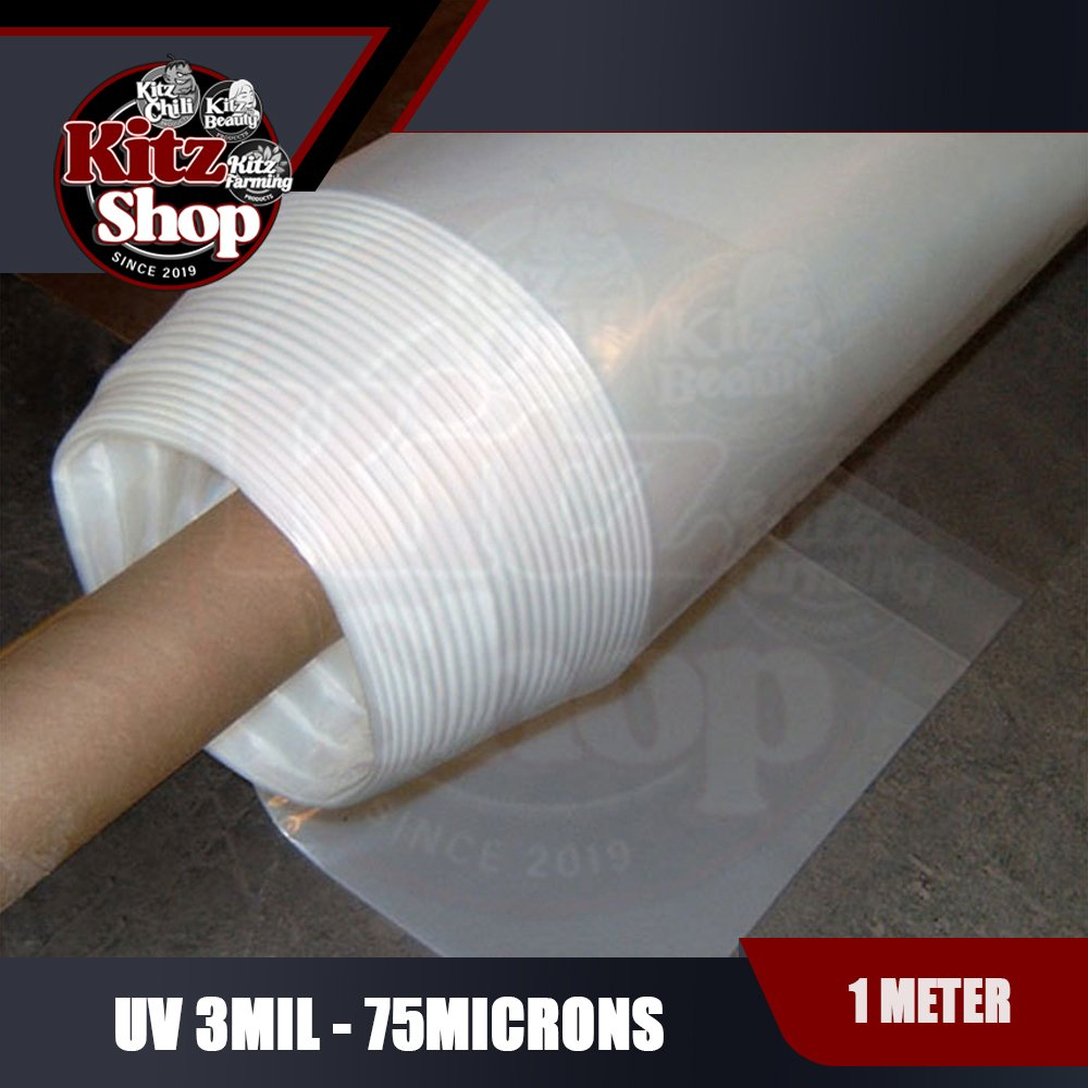 UV Plastic Sheet (3 mil 75 Microns) 9ft x 1 Meter by Kitz Shop Shopee Philippines