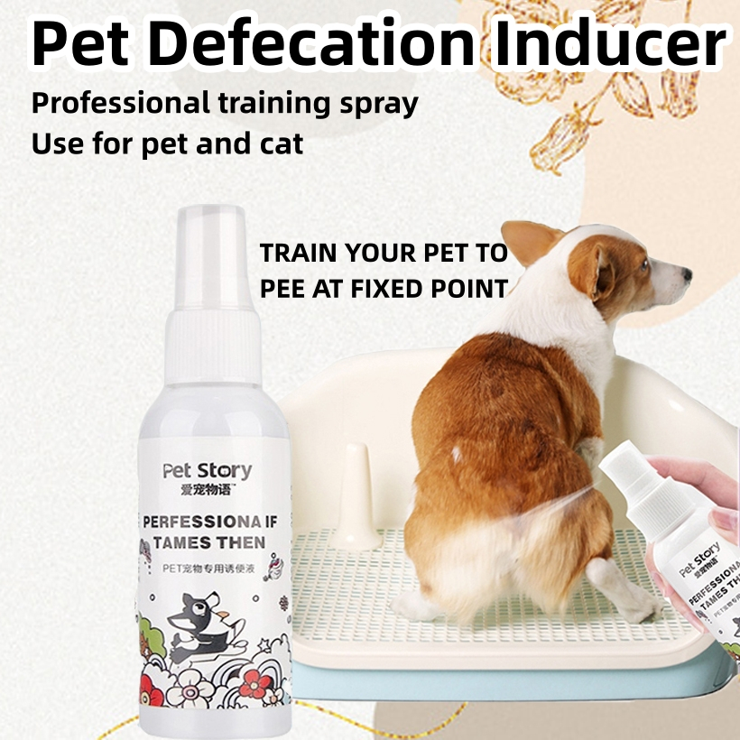 50ML Potty Spray Training Dog Cat Pet Defecation Inducer Potty Spray ...