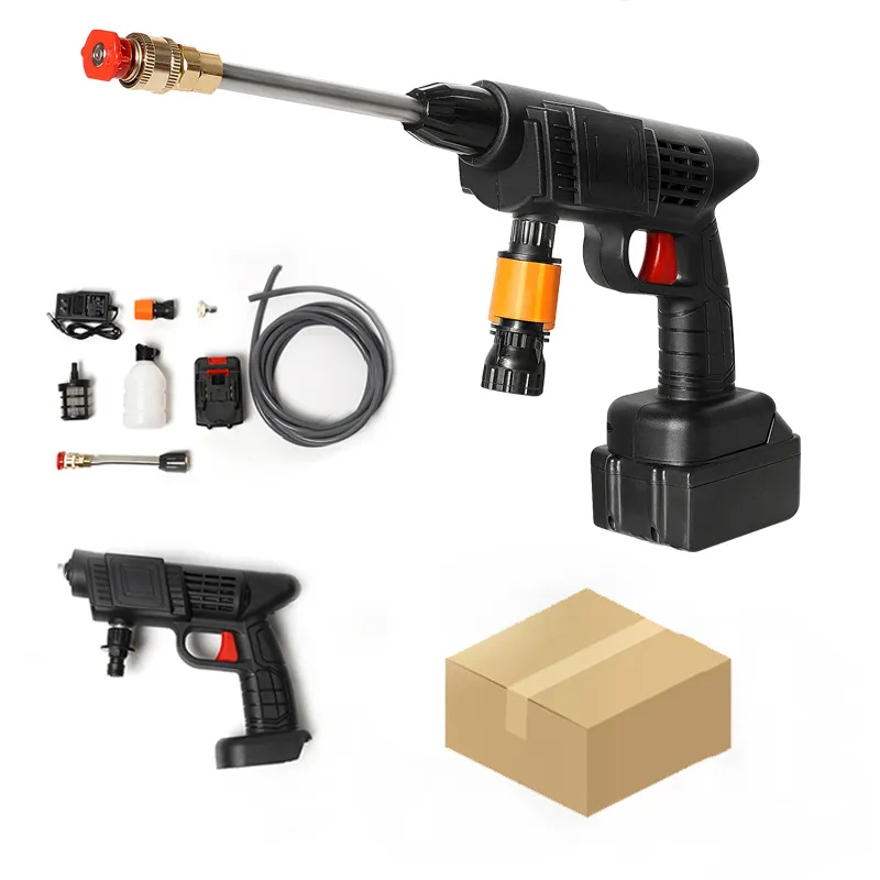 Car Washing High Pressure Portable Wash Gun 24V Cordless Electric