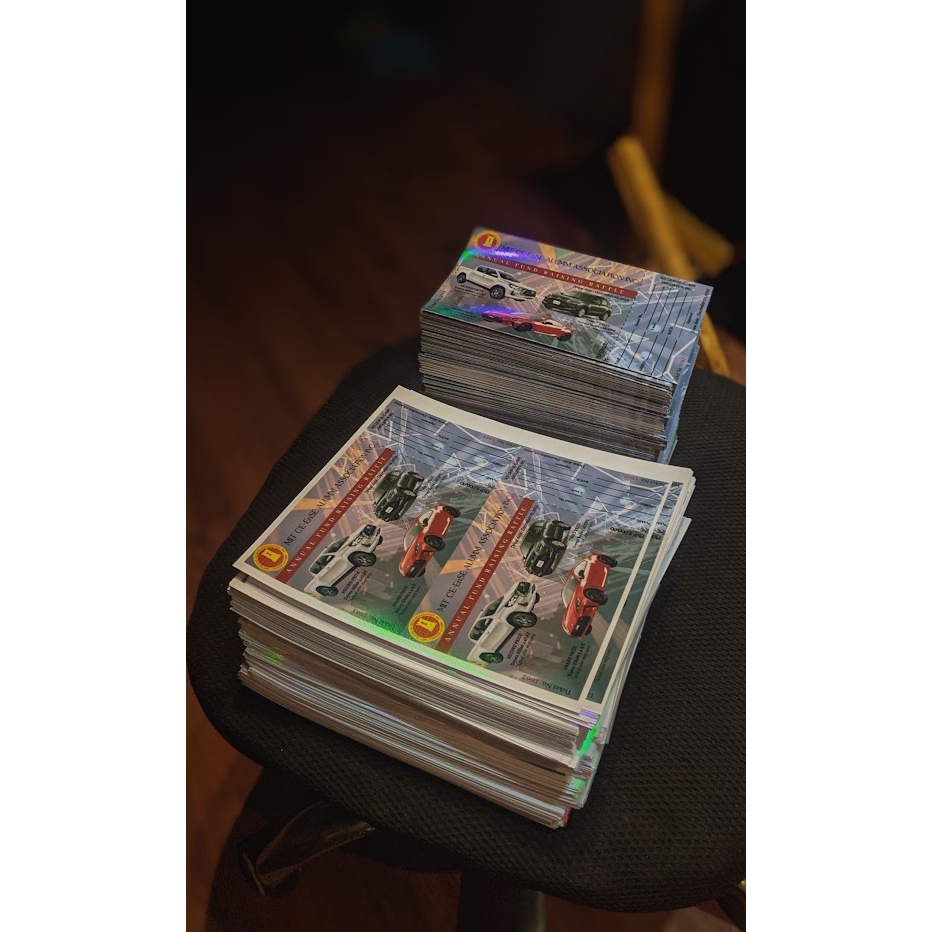 Raffle Ticket (Customized) | Shopee Philippines