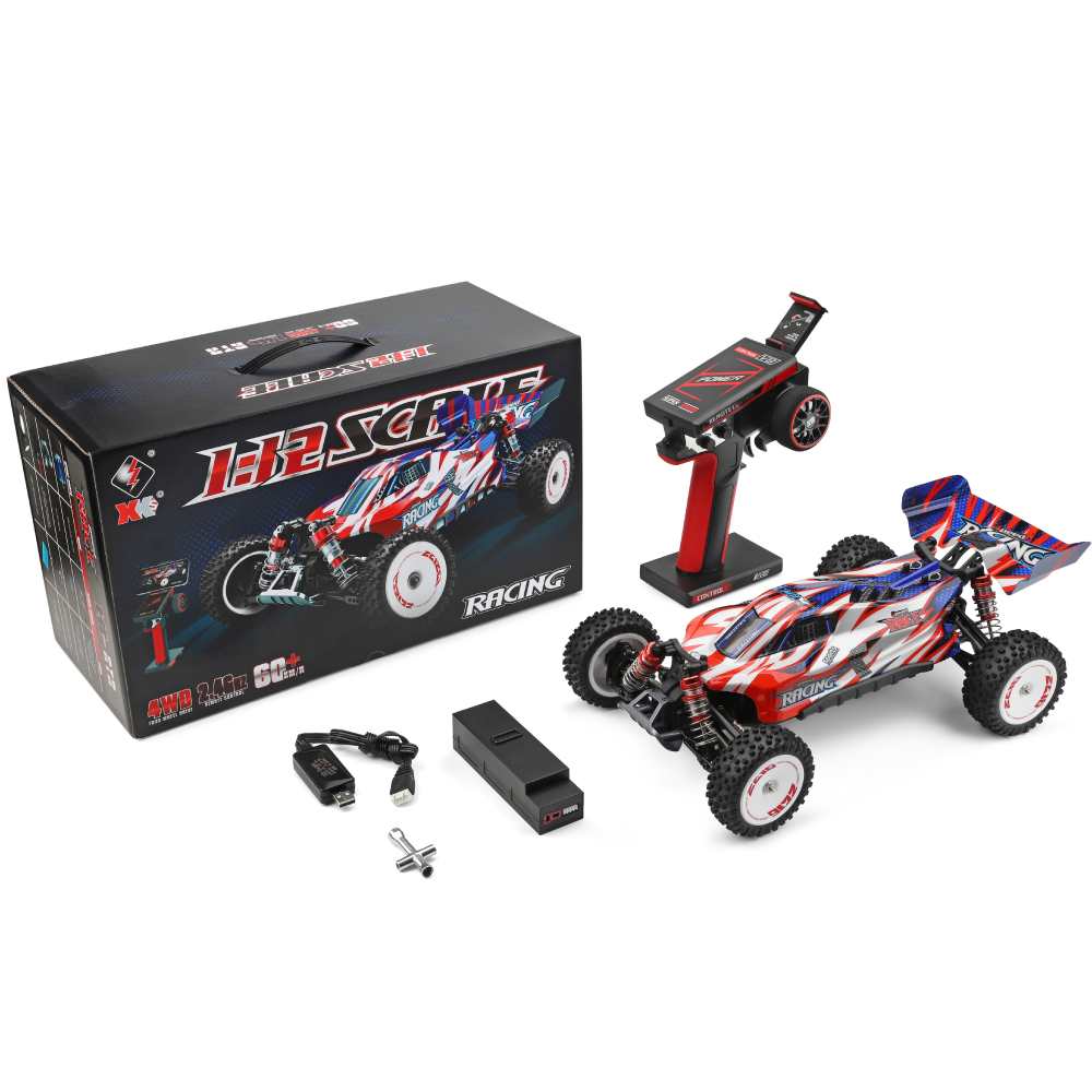 WLtoys 124008 60KM/H 4WD RC Car 3S Professional Racing Car Brushless