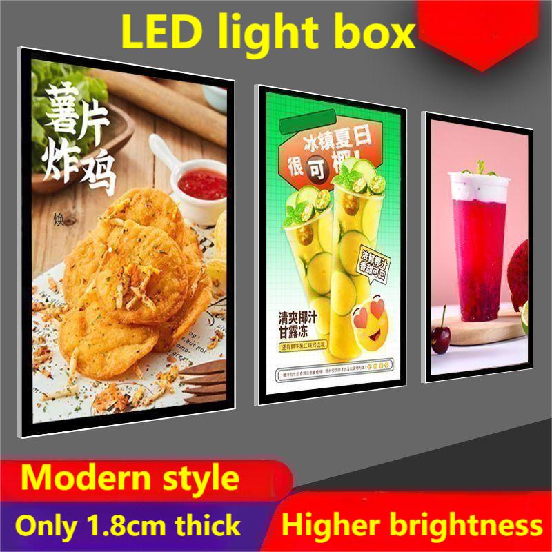 led light box billboard hanging wall luminous billboard mural poster