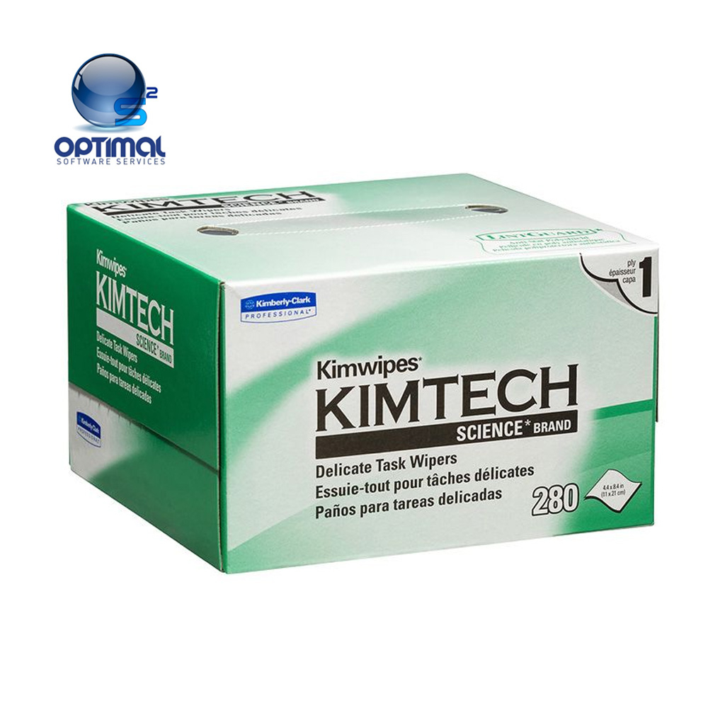 Kimtech Kimwipes 34155 Small Box Lint Free Lens Tissue Wipes Shopee