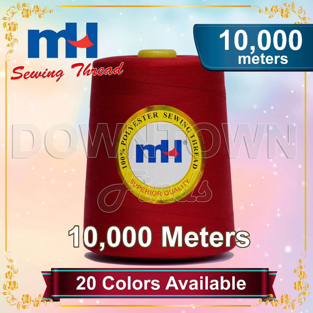 TEN THOUSAND MH 10,000 meters Sewing Thread (tkt120) ORIGINAL MH10000 ...