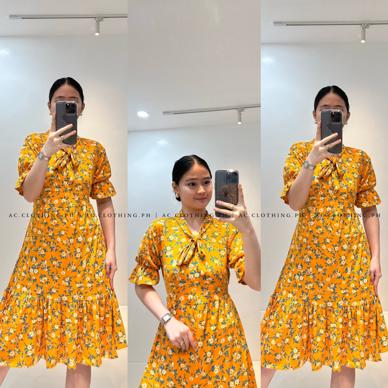 DONICA BANKOK INSPIRED TIE KNOT DRESS (BY: AC.CLOTHING.PH) | Shopee ...