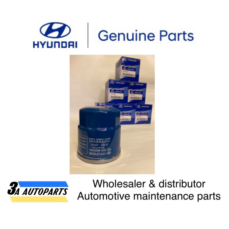 Hyundai Accent Oil Filter / Eon / Getz Shopee Philippines