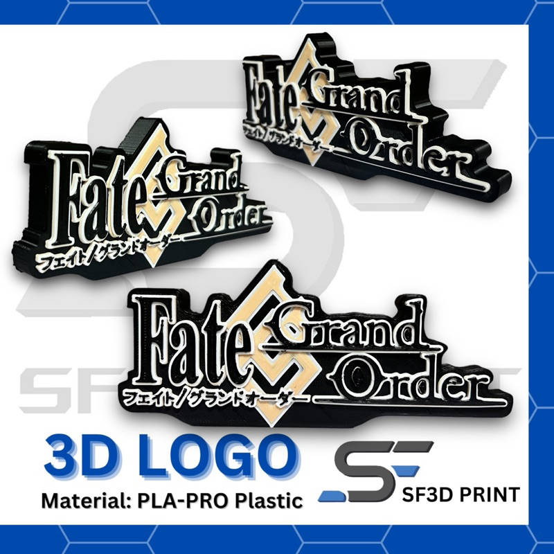 Fate Grand Order 3D Logo add to your collection of action figures and ...