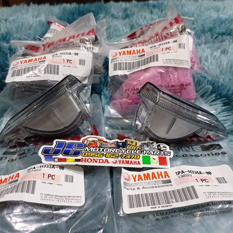 REAR FLASHER LENS for YAMAHA AEROX V1/V2 and SNIPER 150 V1/V2 (YGP100 ...