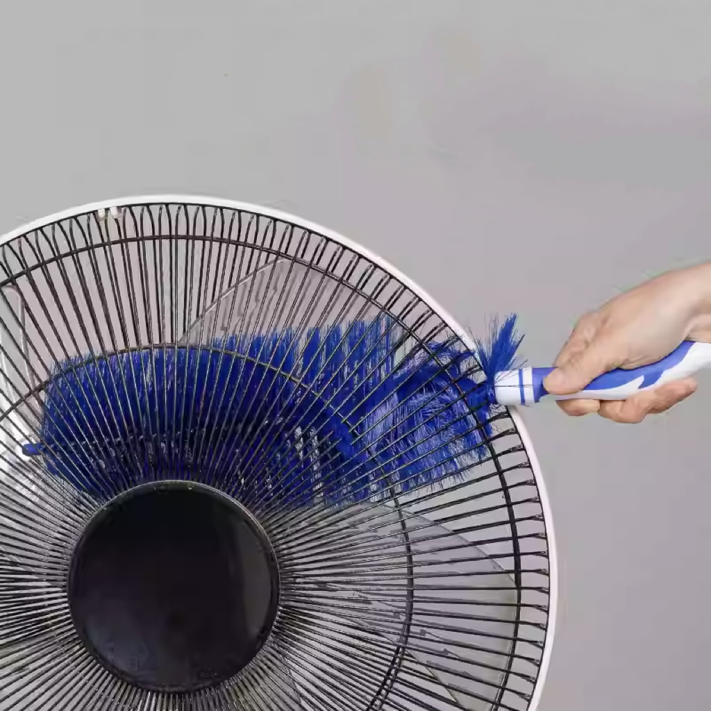 Multifunctional Fan Cleaning Brush Corner Window Blind Duster Fan