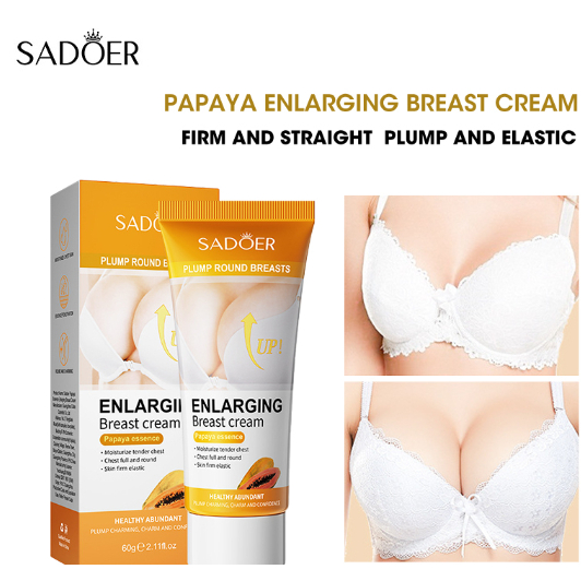 Breast Enhancement Cream Pampalaki Ng Boobs Enlarger Papaya Lift Firming Plumping Bust Cream 