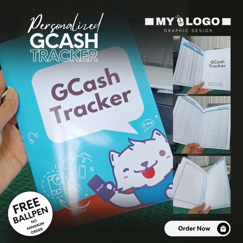 Gcash Tracker A5size Shopee Philippines 8680