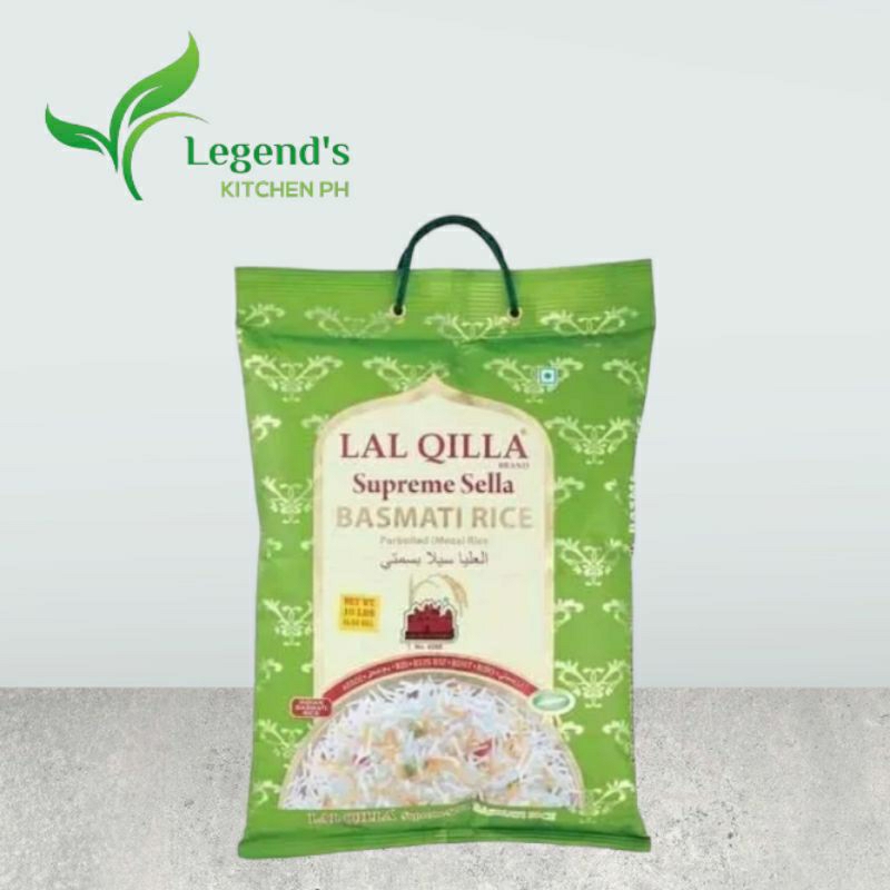 5KG Lal Qilla Supreme Sella Basmati Rice | Extra Long Grain | Shopee ...