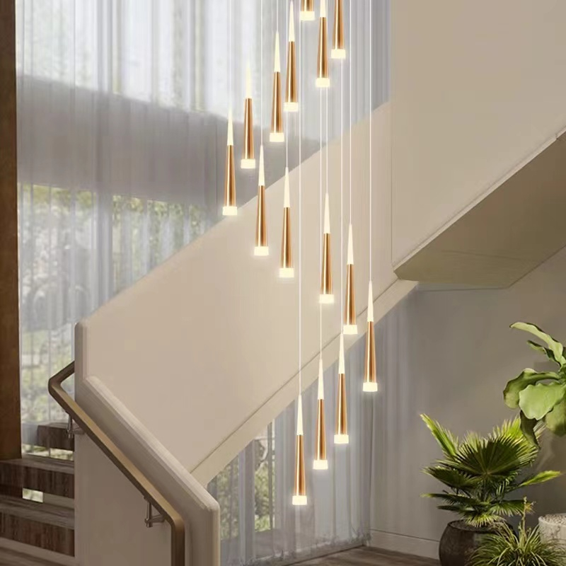 Meteor Lamp Stairs Hanging Light Bedroom Pendant Lights Dining Ceiling ...
