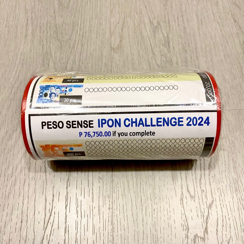 New 2024 Peso Sense Ipon Challenge & 1 Bill Alkansya 9 Inches Shopee