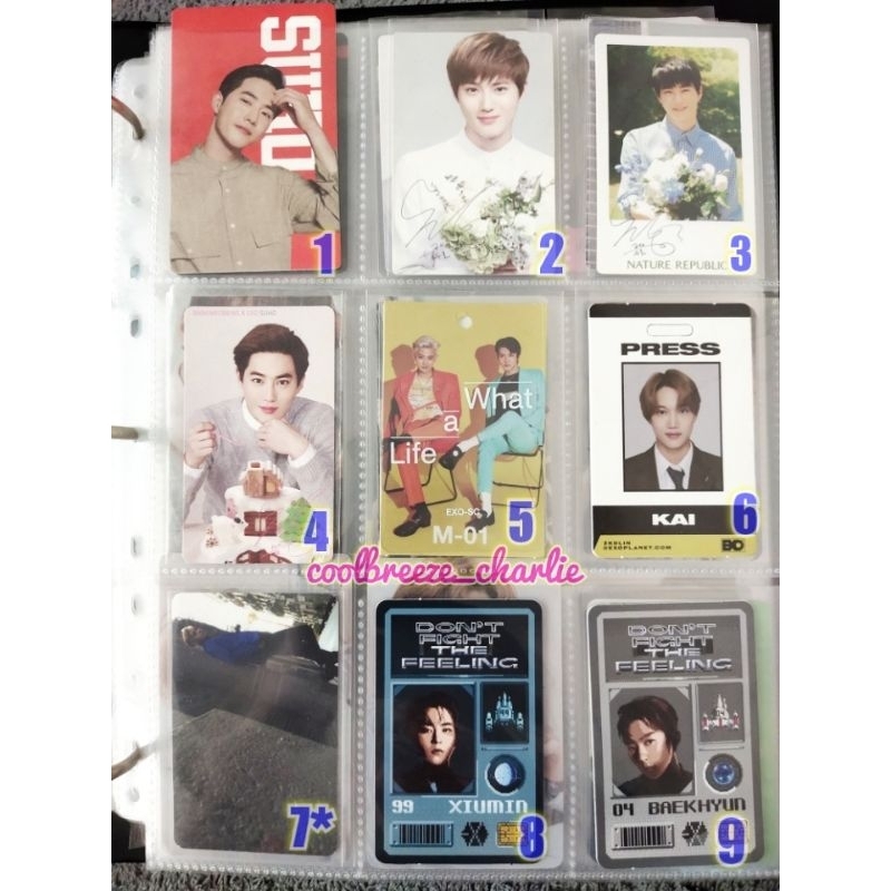 EXO Photocards - starting from 65 pesos | Shopee Philippines