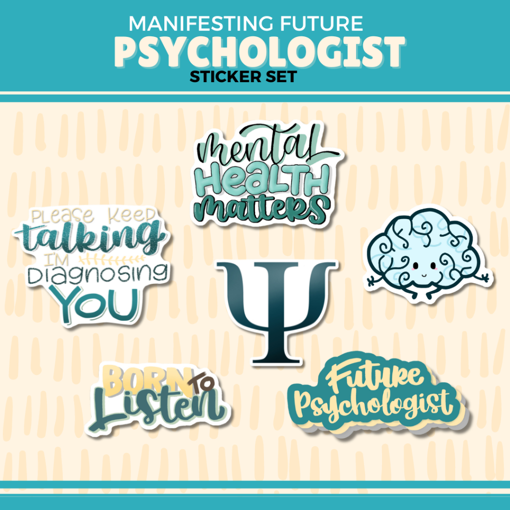 Manifesting Future Profession Psychologist, Psychiatrist, Psychometrician Cute Aesthetic