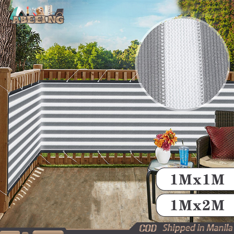 Balcony Privacy Screen Apartments Railing Cover Balcony Deck Shield Shopee Philippines
