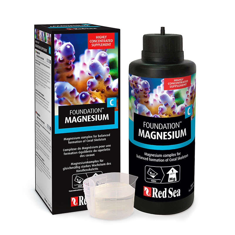 Red Sea Magnesium+ Foundation C Supplement for Reef Tank 500mL