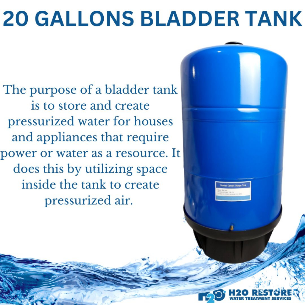 Water Filter 20 Gallons Bladder Tank for Reverse Osmosis | Shopee ...
