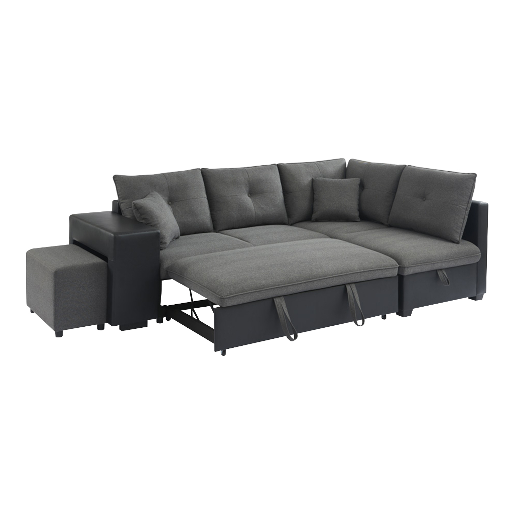 Homemaker Furniture London Multifuction 5-Seaters Sofabed with Storage ...