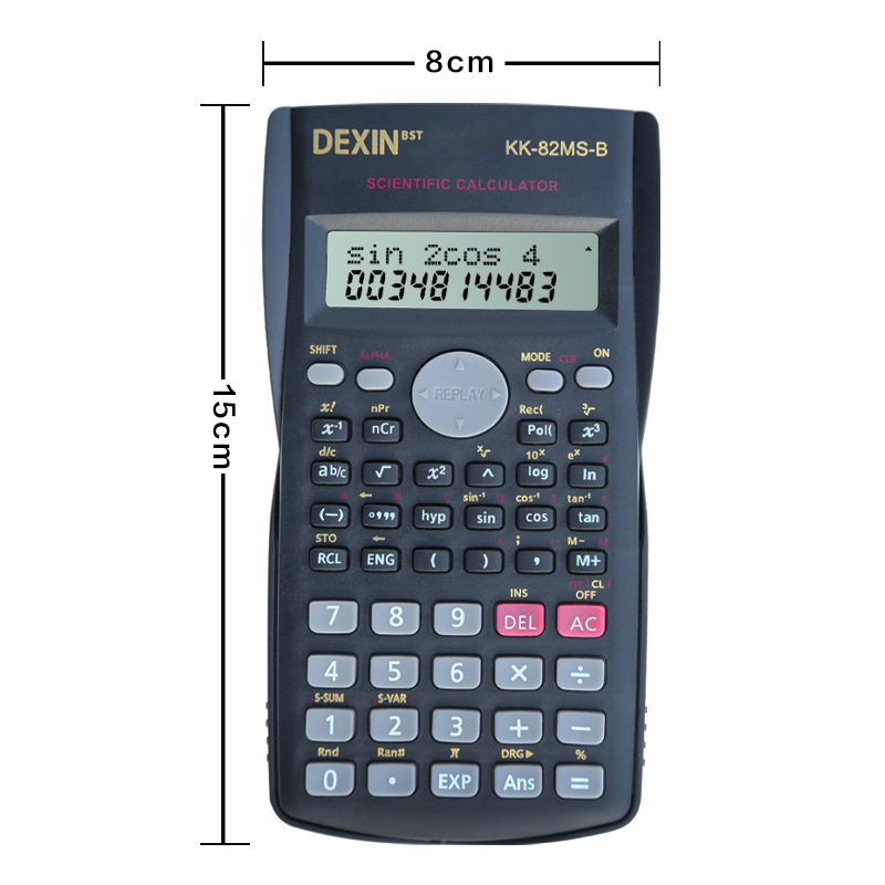 Oumi Scientific Calculator 2Line Function Calculator with LCD