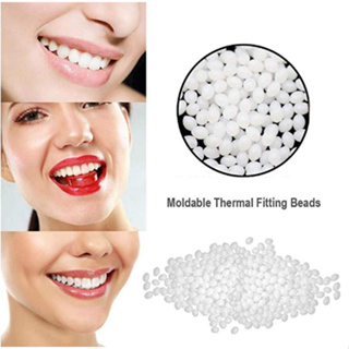 25g Dental Thermal Fitting Beads Temporary Teeth False Repair Denture Non  Toxic
