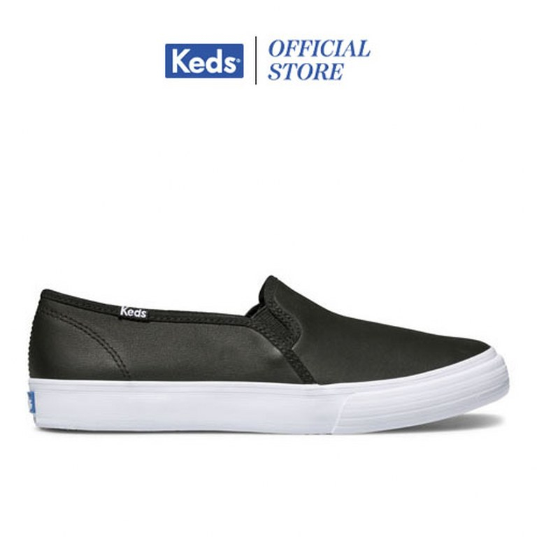 Keds Double Decker Leather Sneakers Black WH59800 Shopee Philippines