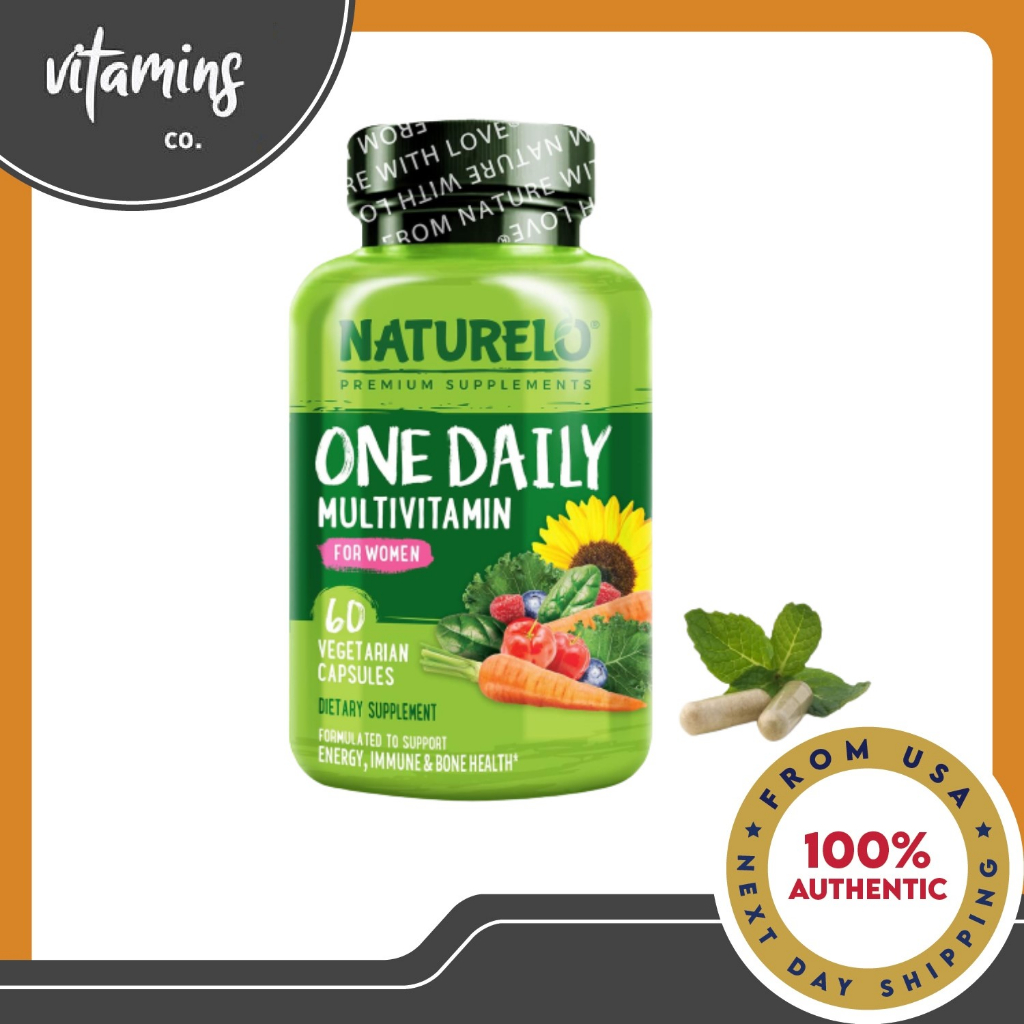 Naturelo One Daily Multivitamin For Women (60 capsules) | Shopee ...