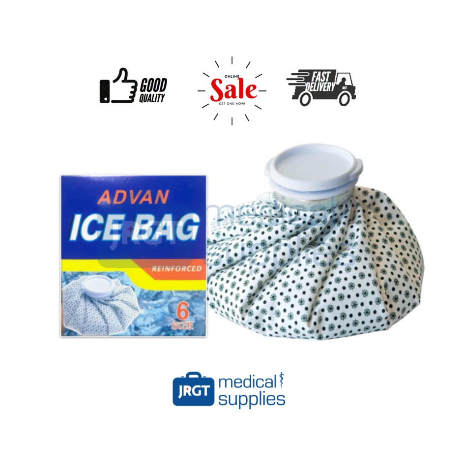 Ice bag Cold compress therapy swelling reduction temperature reduction