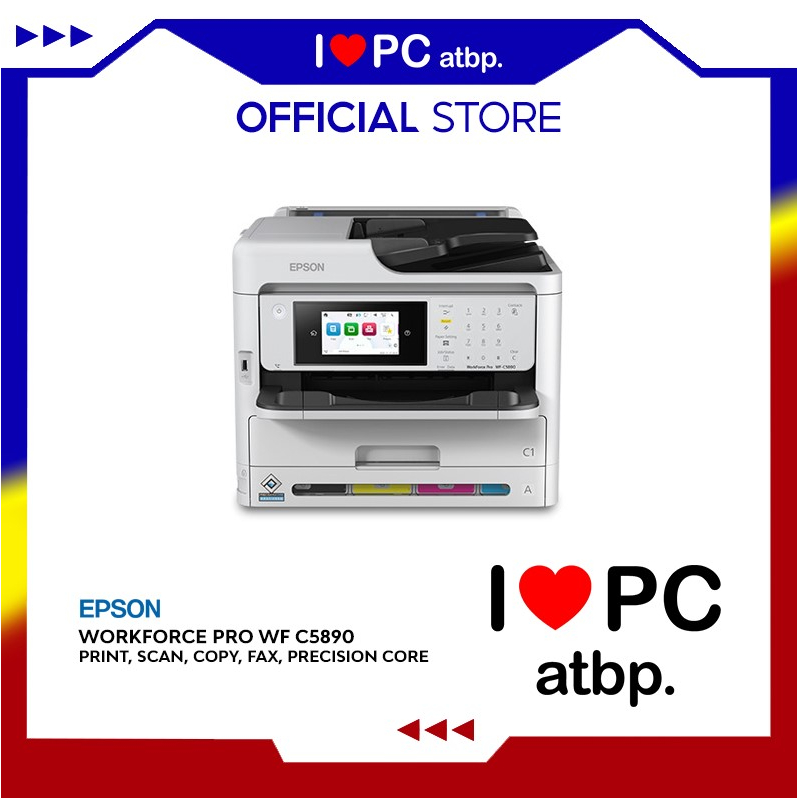 Epson Workforce Pro WF C5890 - Print, Scan, Copy, Fax w/ADF, Precision ...