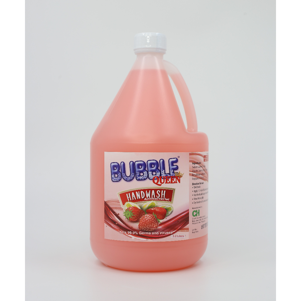 BUBBLE QUEEN HANDSOAP STRAWBERRY GALLON Shopee Philippines