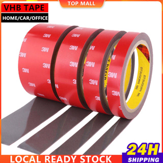 3M Double sided heavy duty tape,Super Strong Two Sided tape 20 Feet Length  X 1 inch Width, Waterproof Tape, command strips picture hanging,Decor,LED