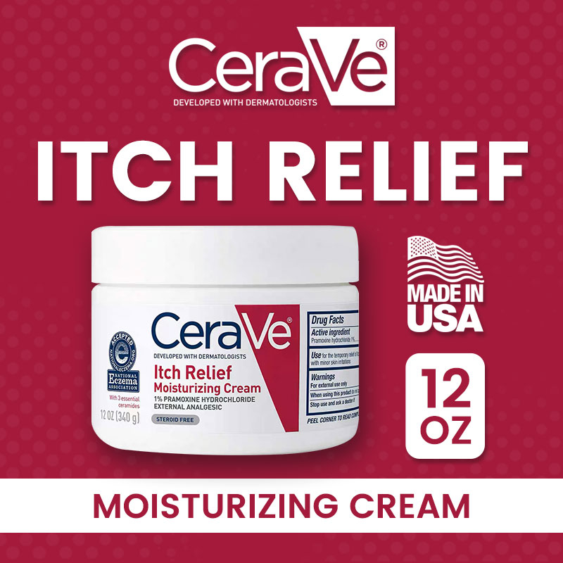 Cerave Itch Relief Moisturizing Cream 340g Shopee Philippines 1711