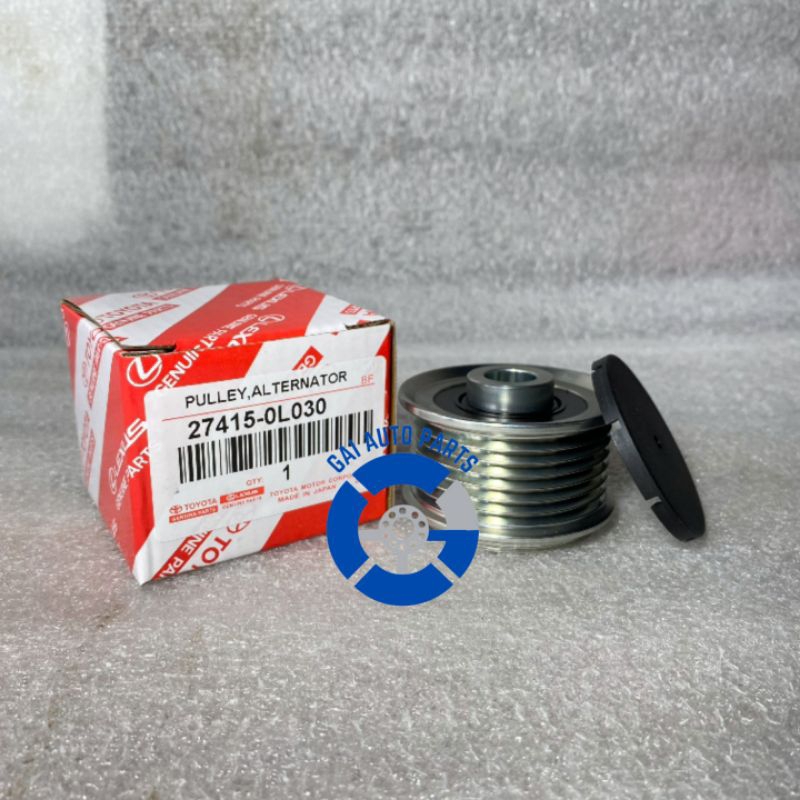 Toyota Alternator Pulley 15mm for Innova/Fortuner/HiLux D4D 20052020