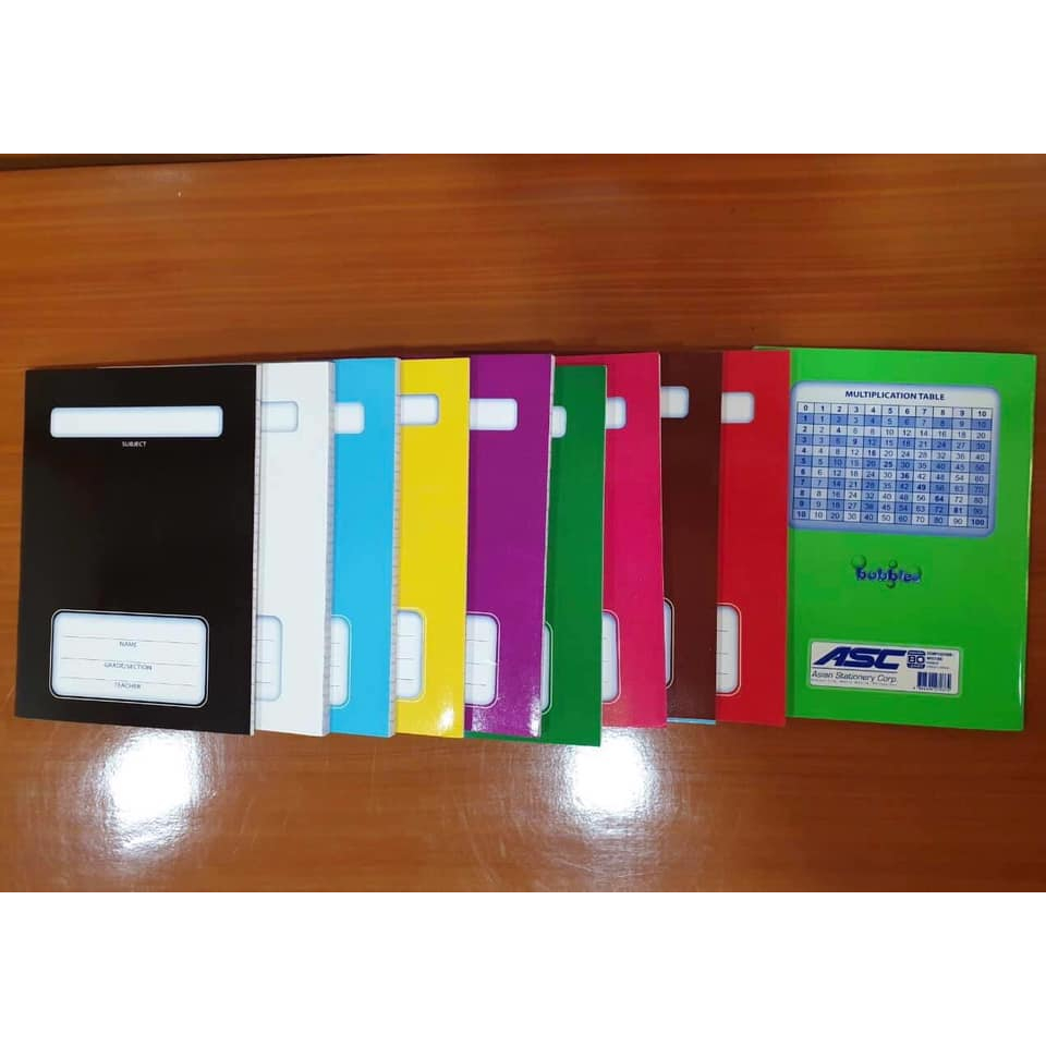 WRITING NOTEBOOK PER PIECE (assorted color) | Shopee Philippines