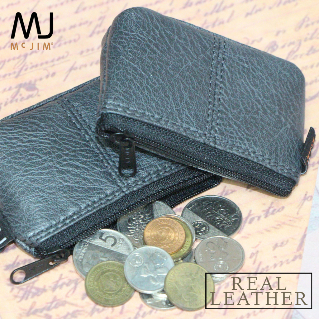 MJ by McJim Leather Coin Purse Shopee Philippines