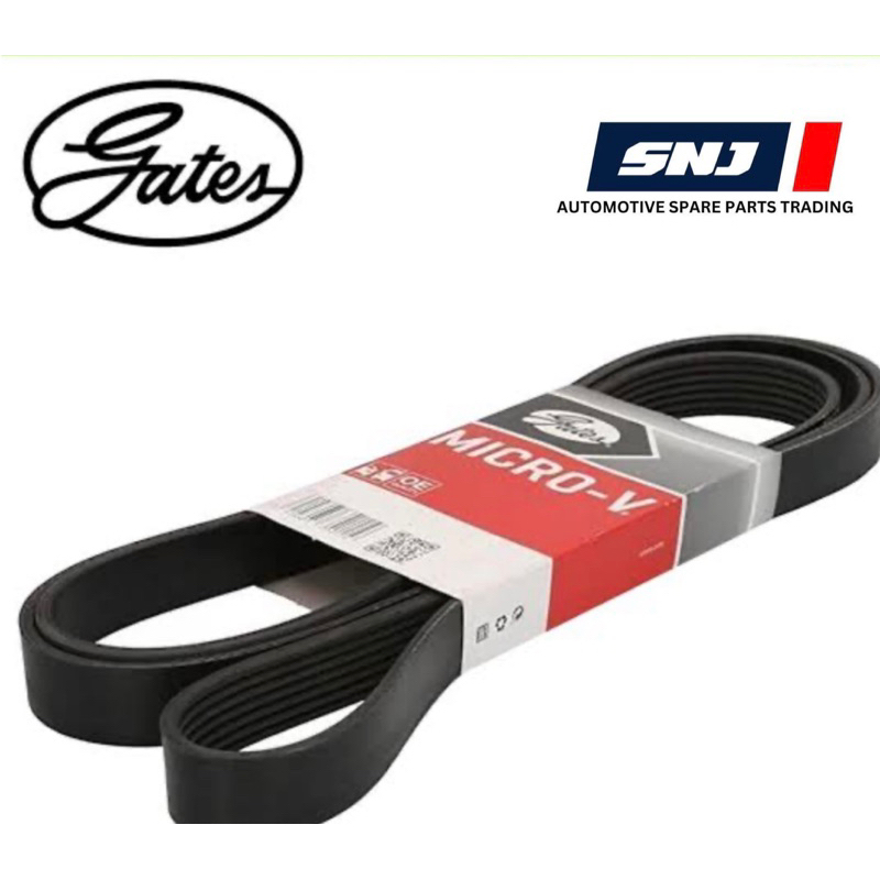 Courroie Micro-V GATES 6PK1310 - Haute Résistance, Silencieuse, Compatible Rechange Auto