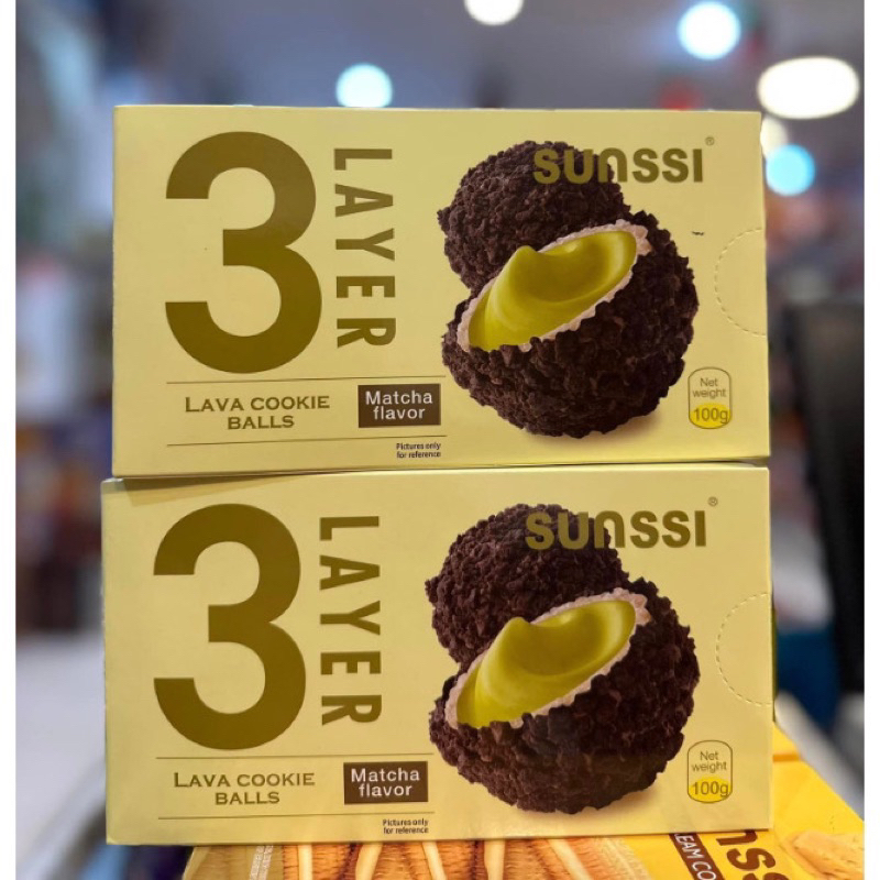 Sunssi Lava Cookie Balls 90g | Matcha, Yogurt, or Strawberry 100g ...