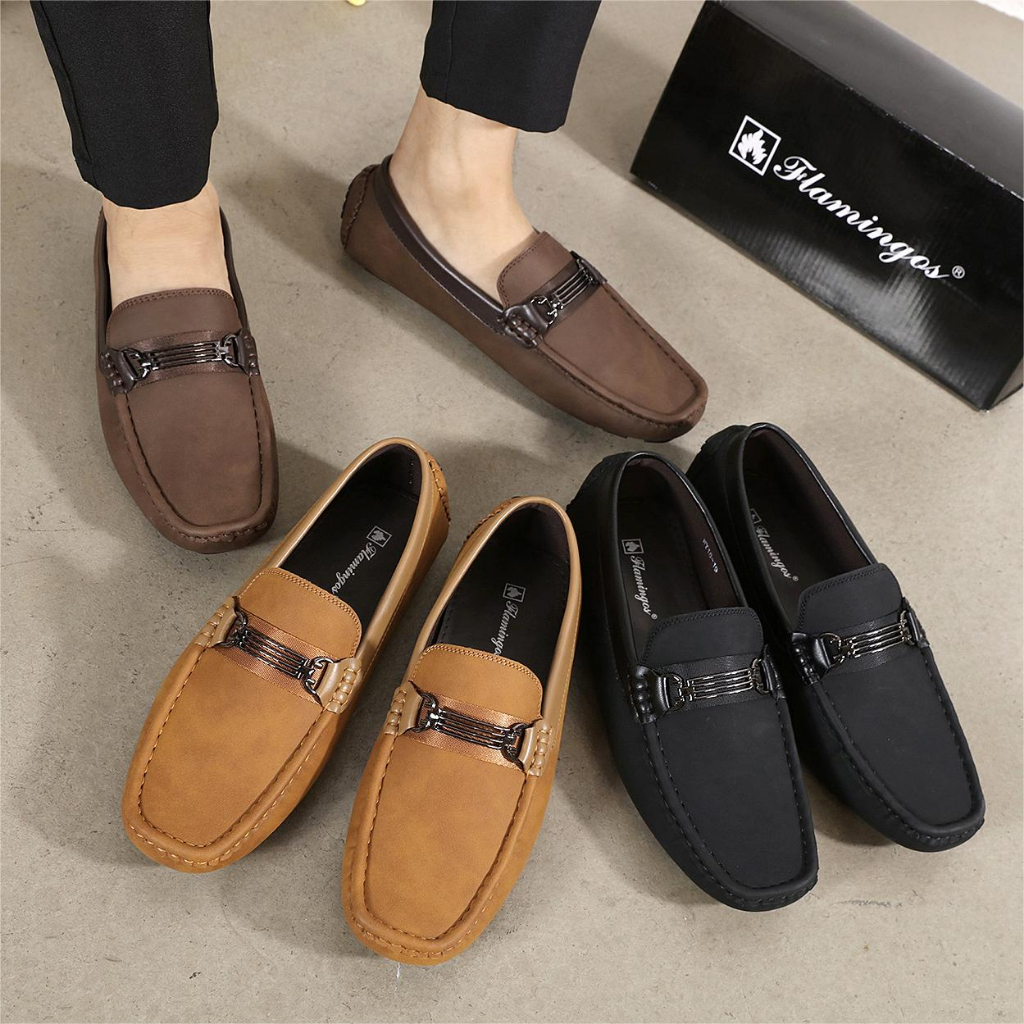 Flamingos Top Sider Low cut Leather Loafers & Boat Shoes For Men WY18 ...