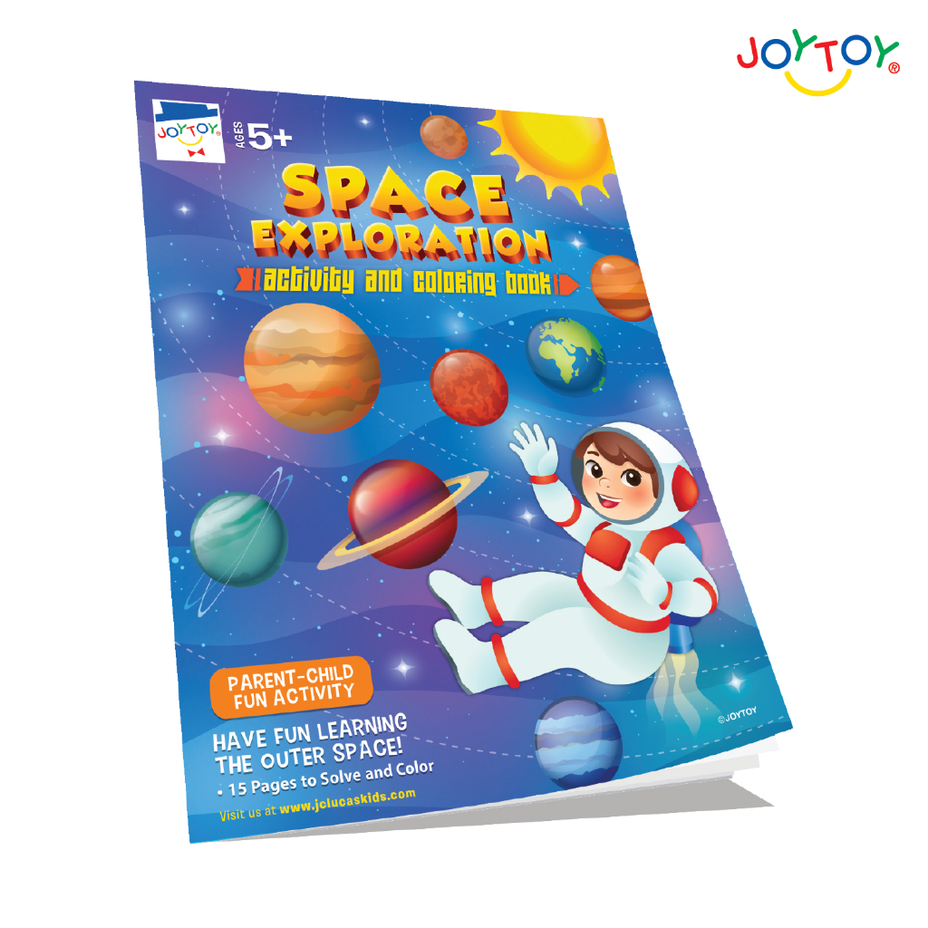 JOYTOY Space Exploration Activity & Coloring Book | Shopee Philippines
