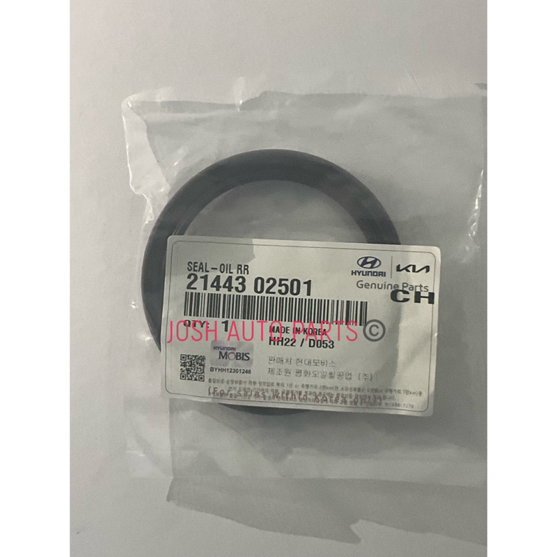 OIL SEAL CRANKSHAFT REAR HYUNDAI GETZ 1.1 /EON / I10 1.1 KIA PICANTO