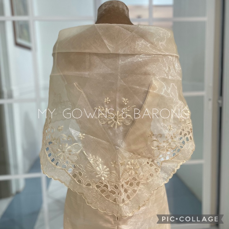 FILIPINIANA ALAMPAY WITH BROOTCH | Shopee Philippines