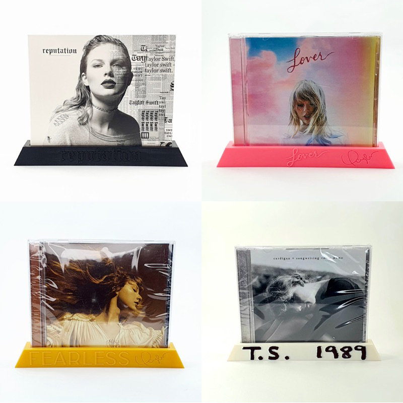 Taylor Swift CD Stand 3D Model (msg us your album) | Shopee Philippines