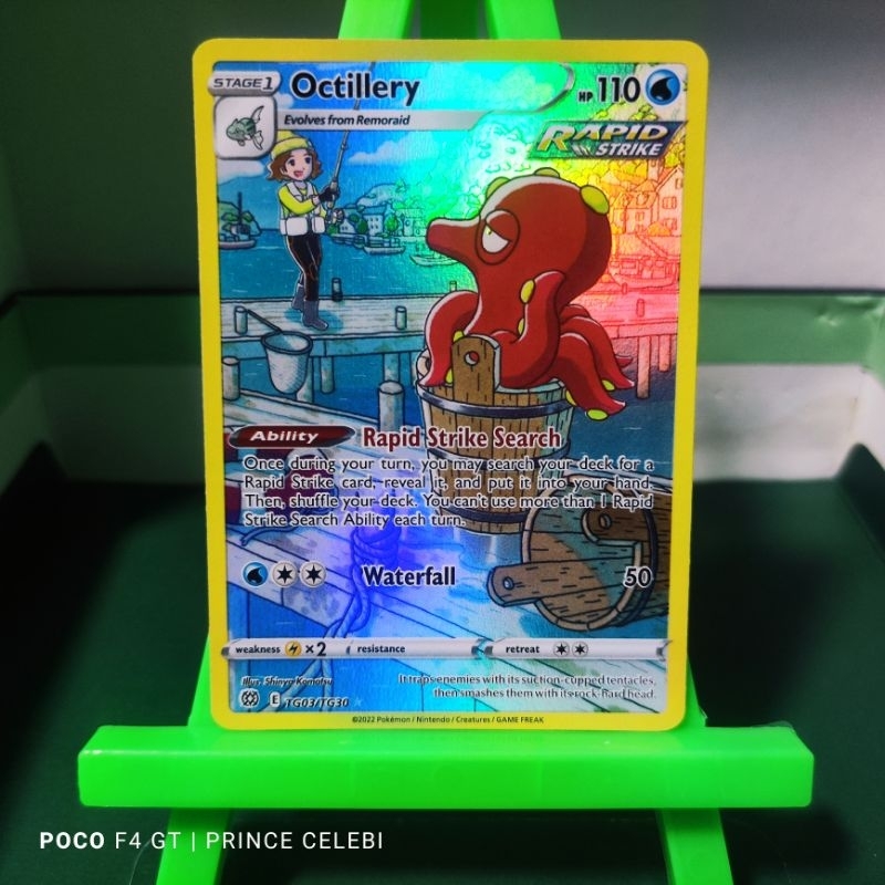 Pokemon TCG - Octillery TG | Shopee Philippines
